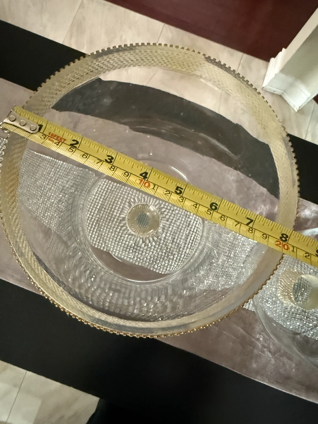 Beautiful Candle Holders / Vases with Gold Trim - photo 4