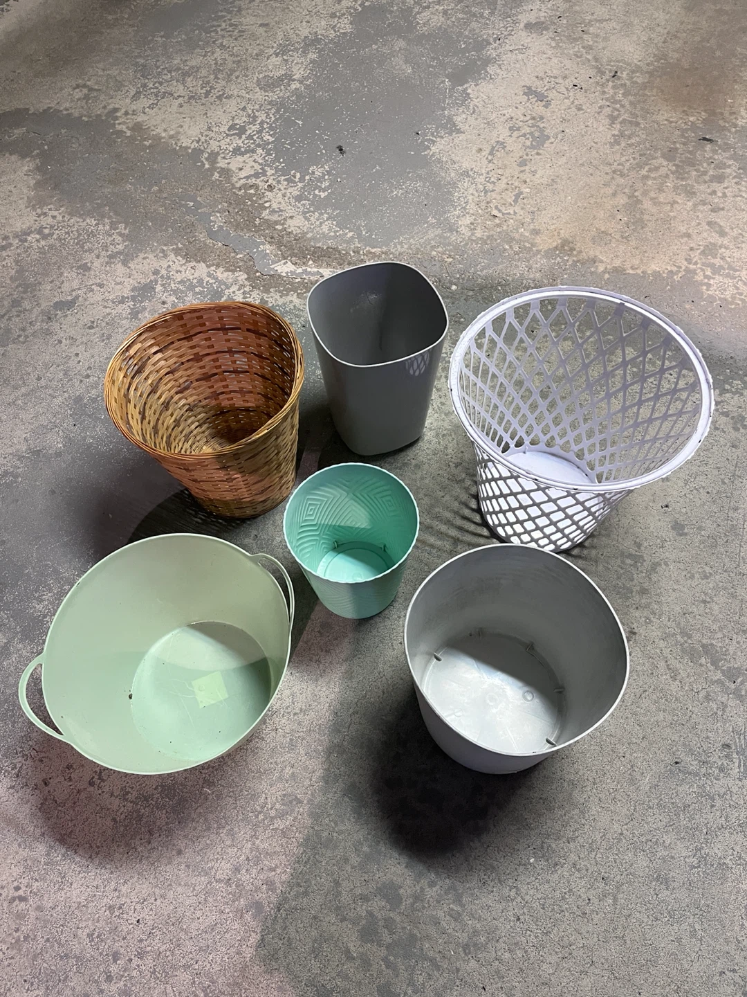 Assorted Bins and Baskets