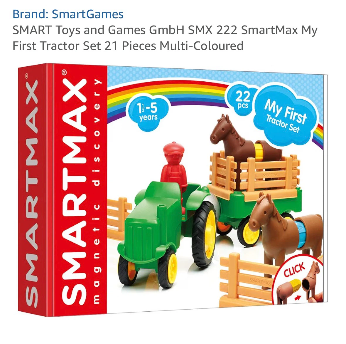 SmartGames SmartMax My First Tractor Set - photo 3