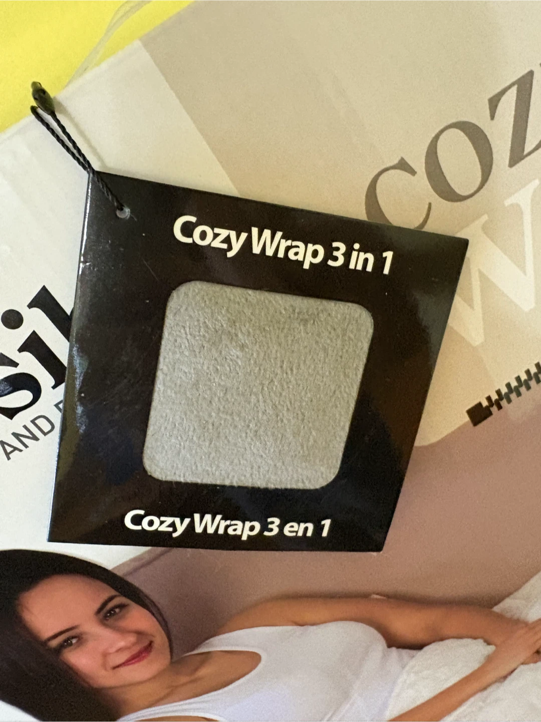Textilier Reversible Cozy Wrap 3-in-1 Throw, Wrap, Blanket - photo 2