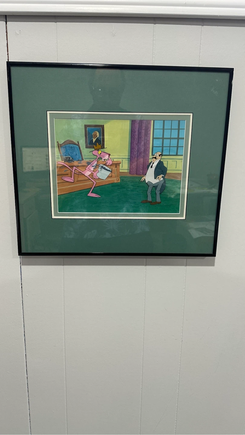 The Pink Panther Animation Cel