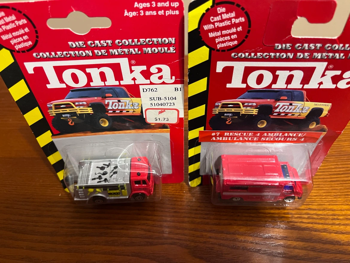 VINTAGE TONKA VEHICLES  1:64 Scale diecast (Read description) - photo 3