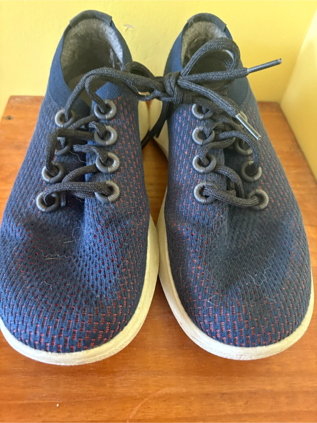 Allbirds Men's Running Shoes Size 9.5 Navy/Red - photo 4