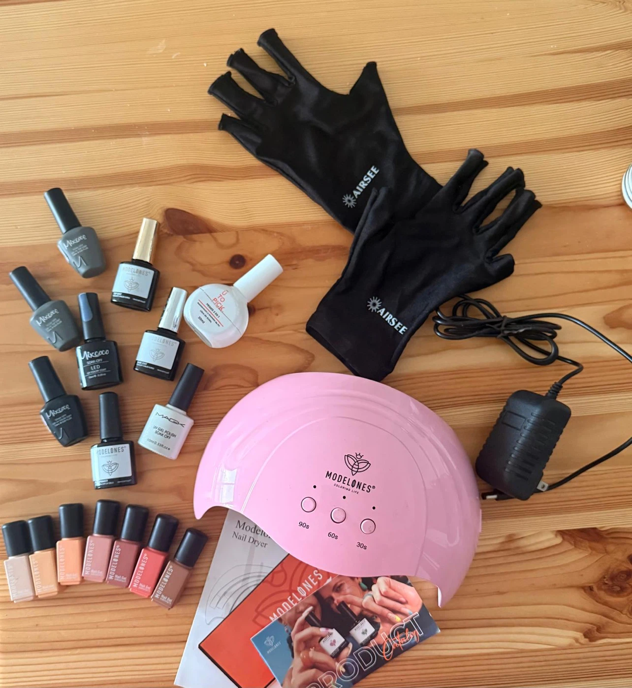 Modelones & Mixcoco Gel Nail Polish & LED Lamp Kit - photo 2