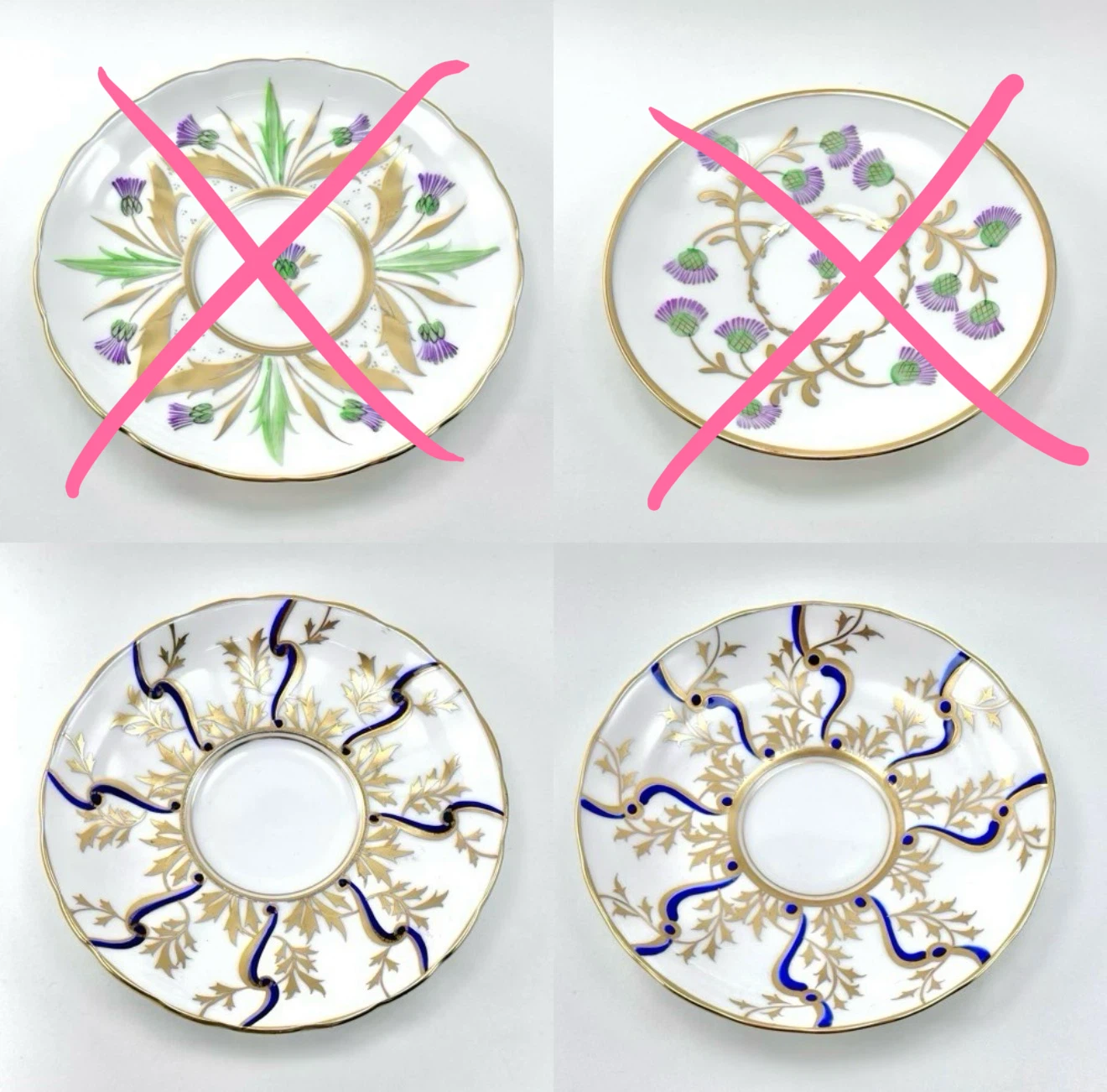 Royal Chelsea teacups (priced per) - photo 3