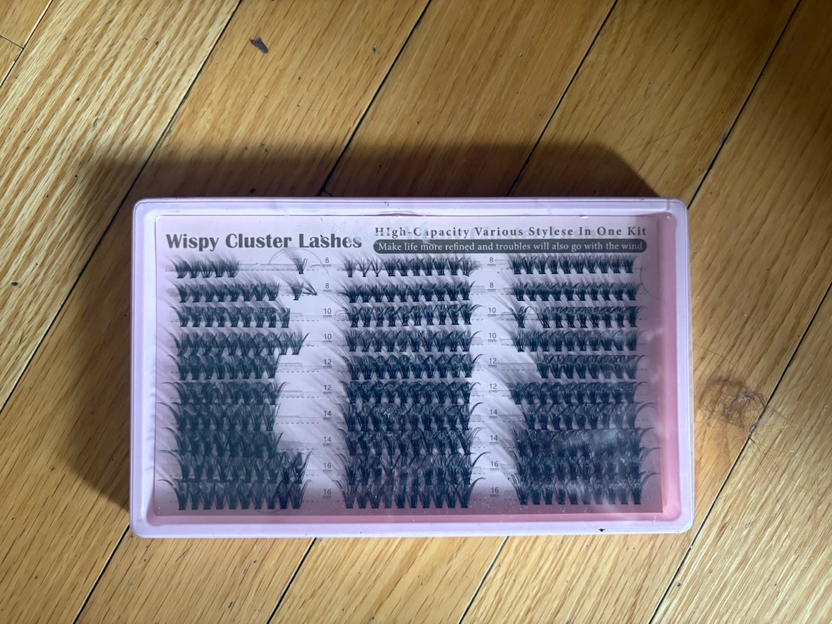 Wispy Cluster Lashes - High-Capacity Various Styles In One Kit