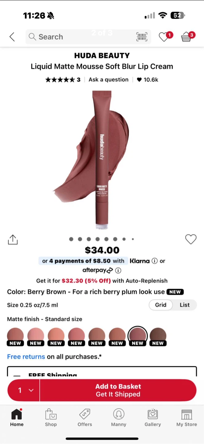 HUDA BEAUTY Liquid Matte Mousse - photo 3