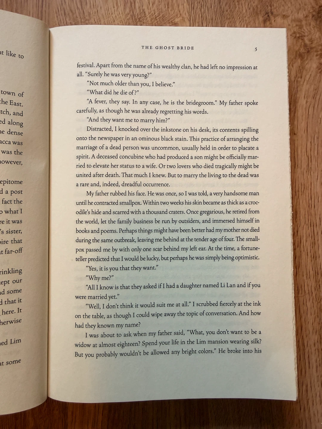 The Ghost Bride by Yangsze Choo Novel - photo 5