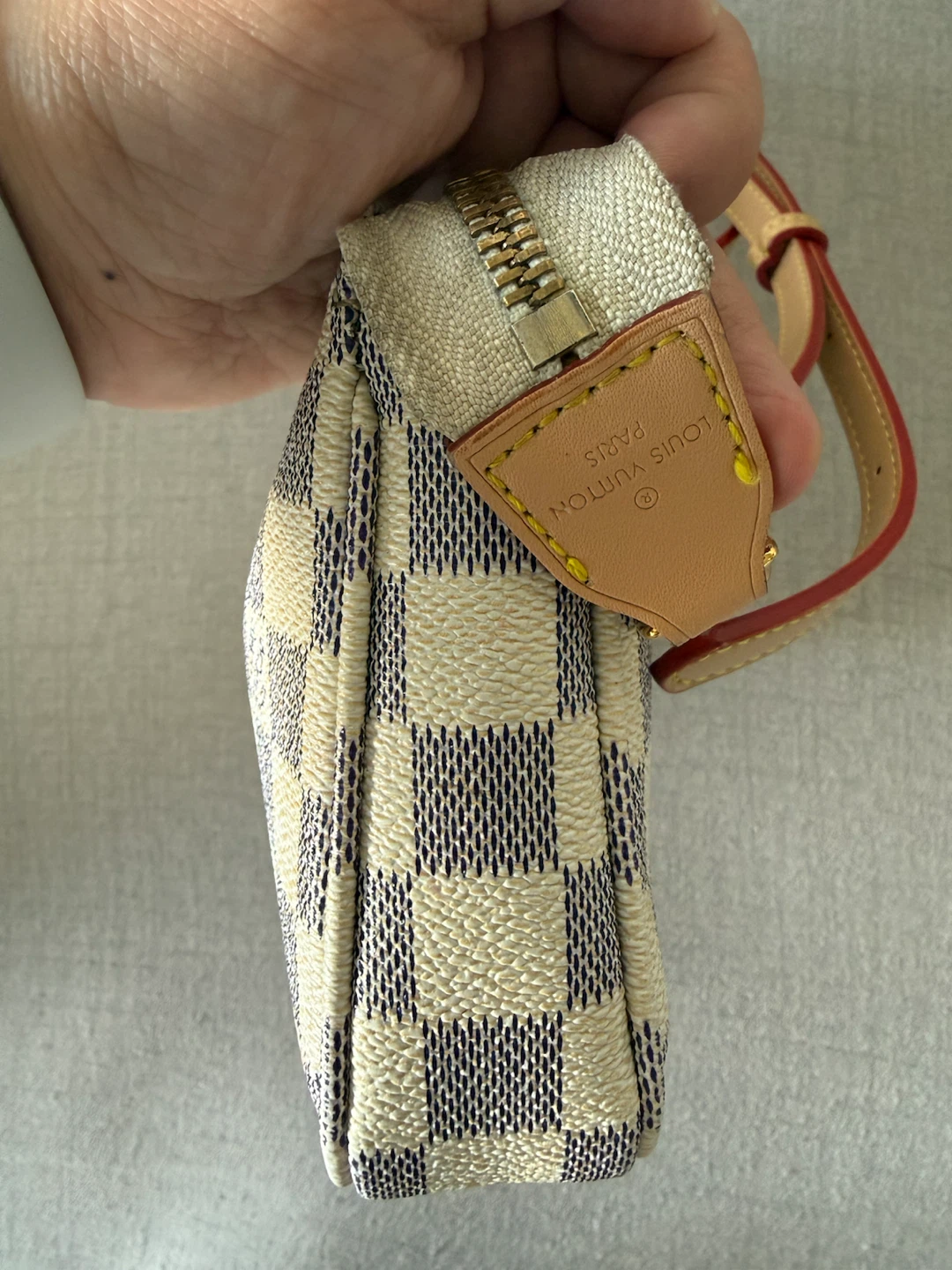 Louis Vuitton Damier Azur Pochette Accessoire Bag - photo 4