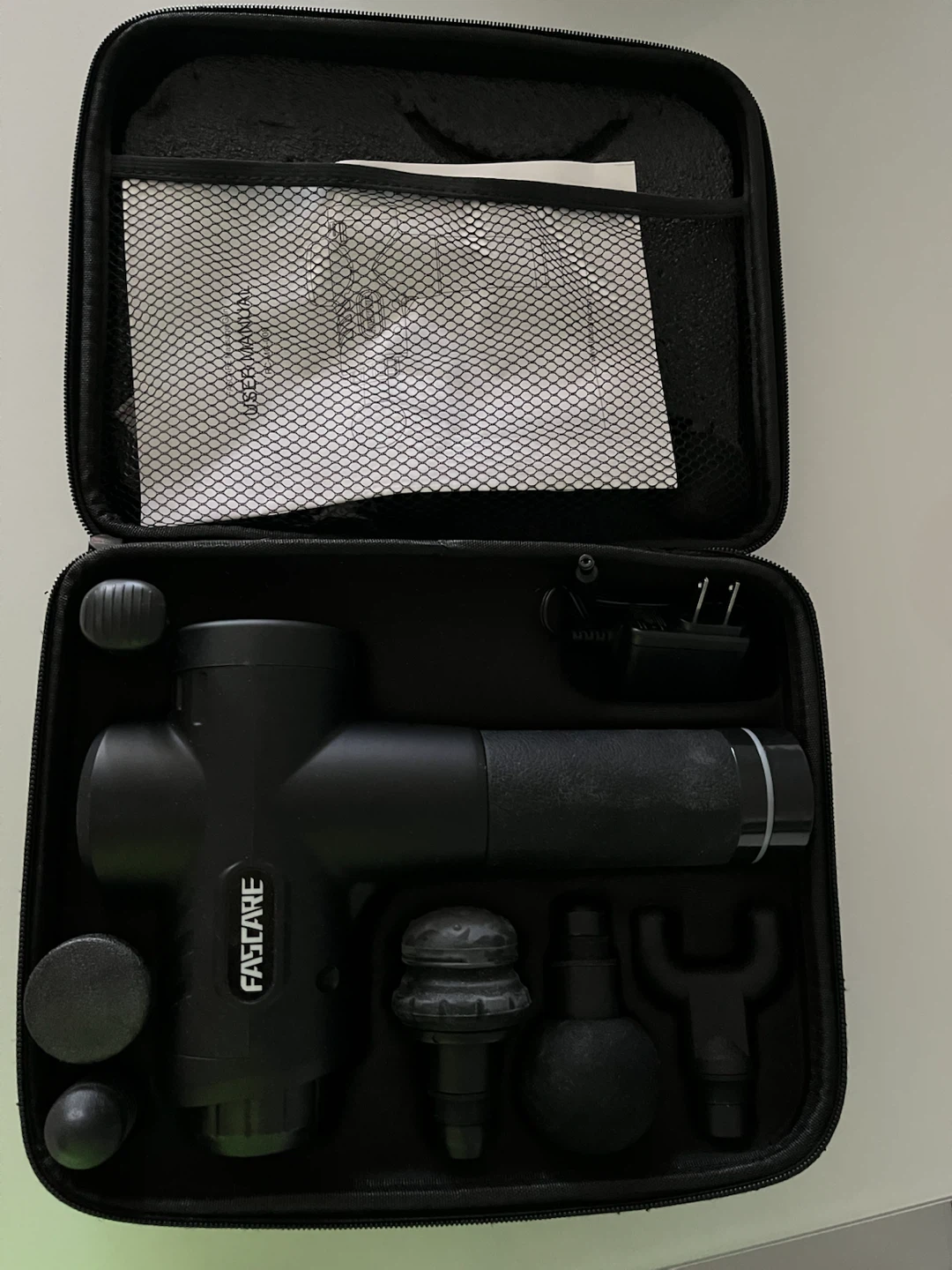 Fascare Percussion Massage Gun with Accessories - photo 2