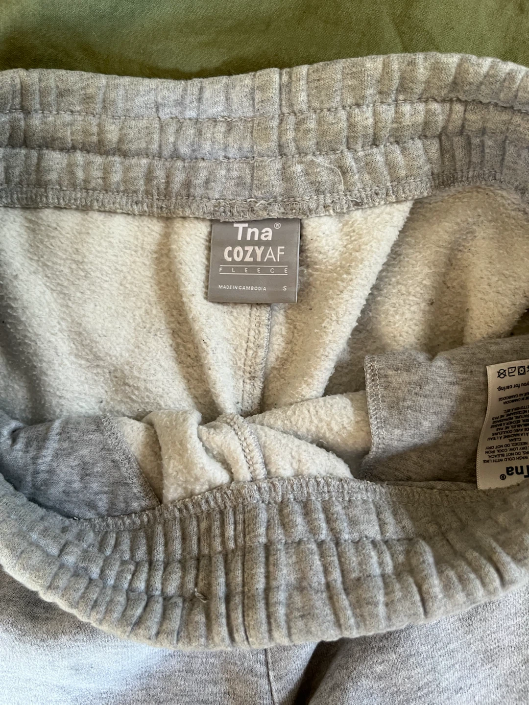 Tna Cozyaf Fleece Shorts Size S - photo 3