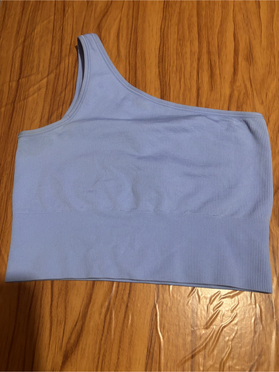 Women’s Athleta Ribbed One Shoulder Crop Top szS