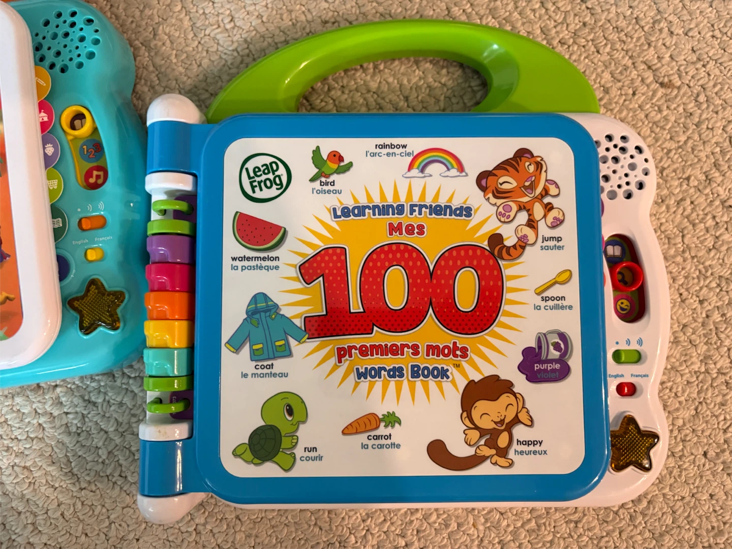 LeapFrog Learning Friends 100 Words Books and LeapTab Touch Toy