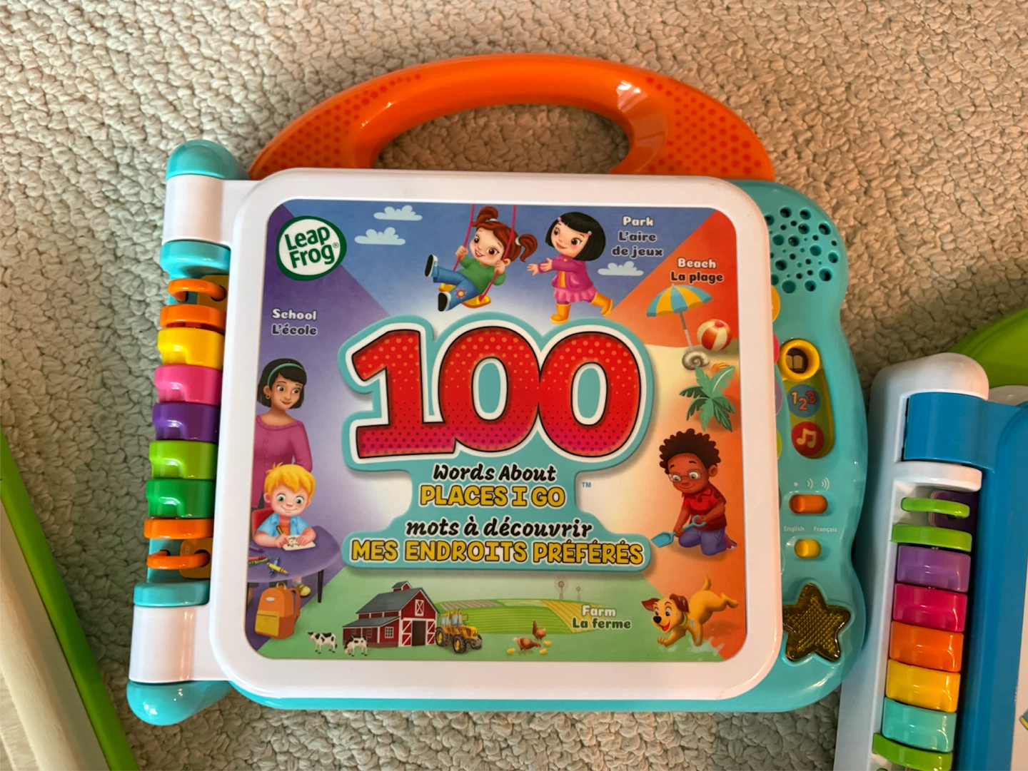 LeapFrog Learning Friends 100 Words Books and LeapTab Touch Toy - photo 2