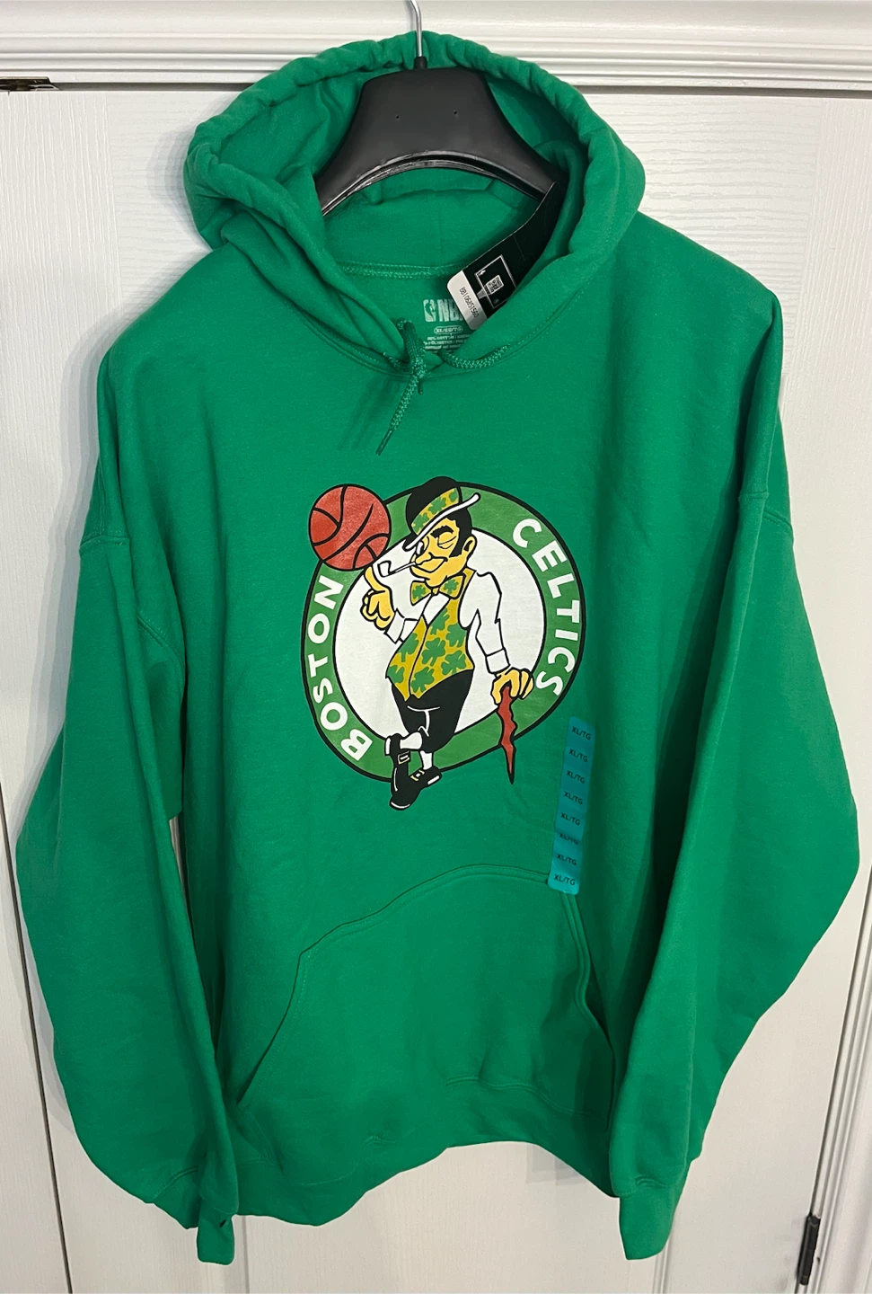 Boston Celtics Green Hoodie Men’s XL Brand New w Tags