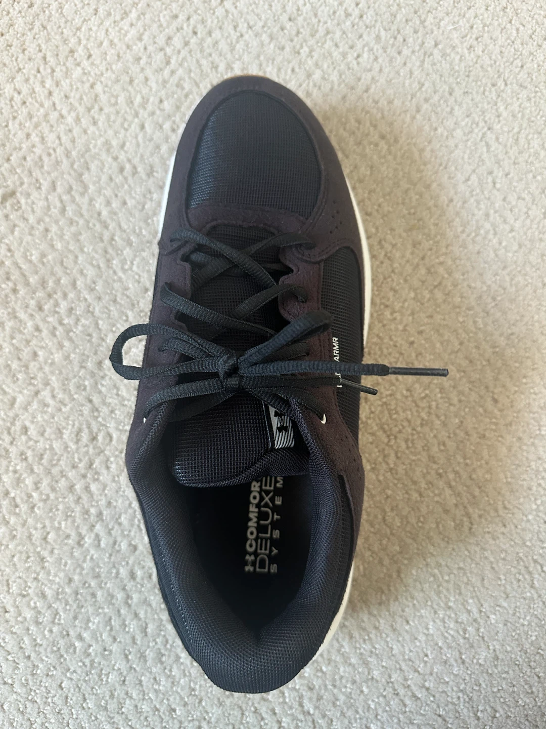 Under Armour Men's Black Comfort Deluxe Running Shoes - photo 5