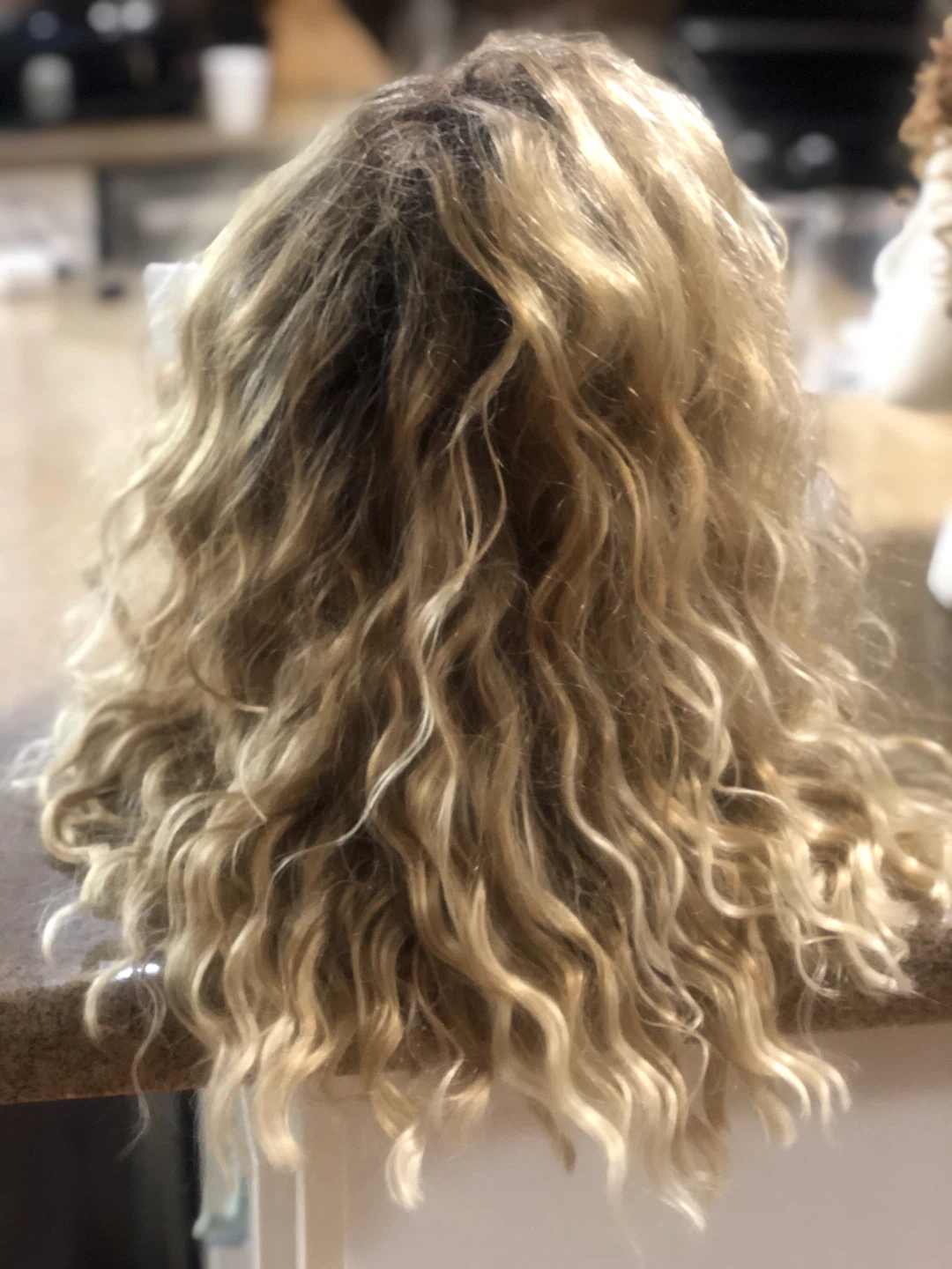 Wavy Blonde Wig - photo 2