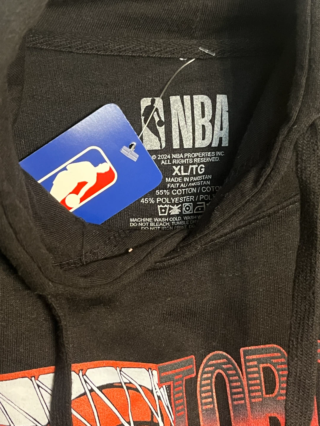 Toronto Raptors 1995 NBA Hoodie Men’s XL - photo 3
