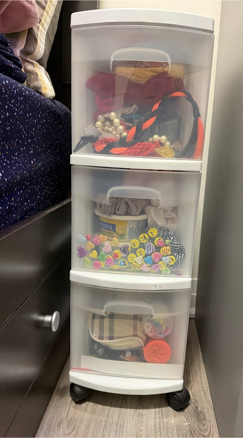 Sterilite 3 Drawer Rolling Cart - photo 2