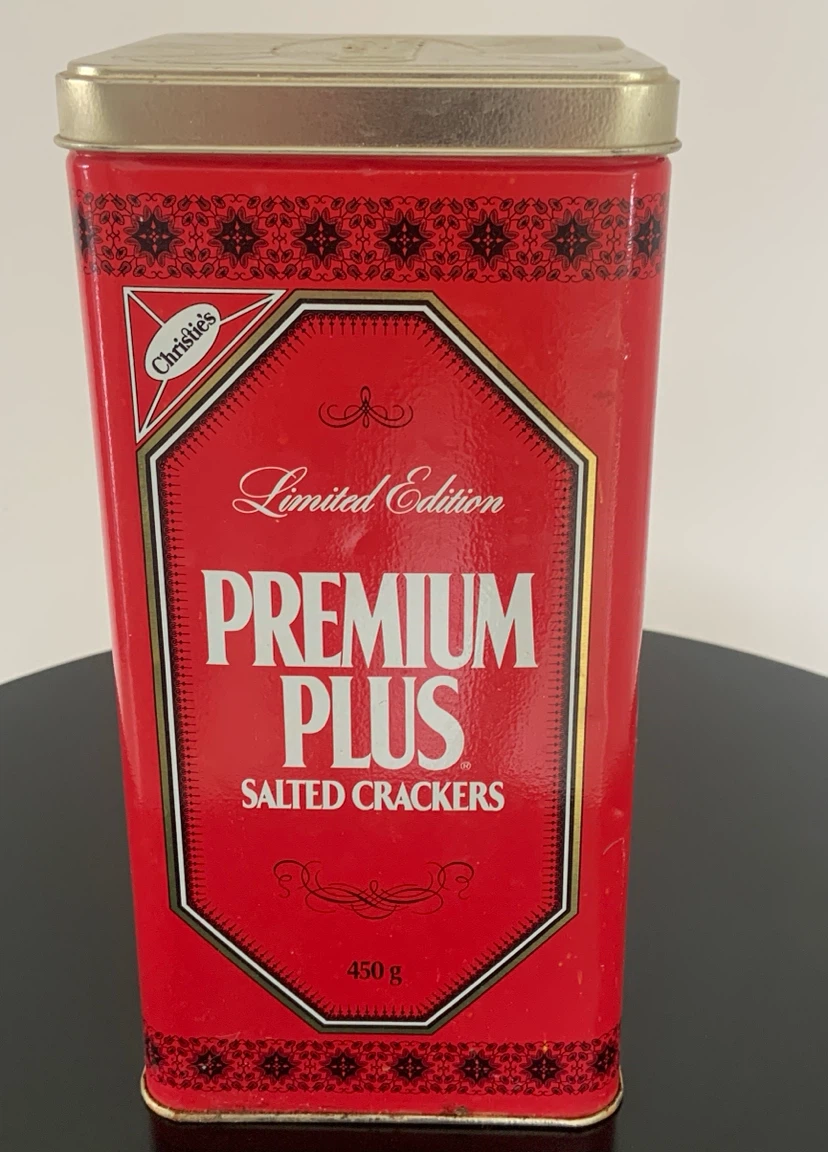 Christie's Premium Plus Salted Crackers Tin