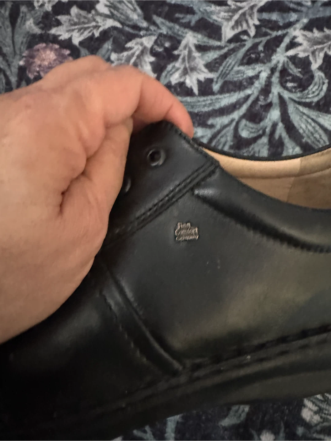 Finn Comfort Black Leather Lace-Up Shoes - photo 3