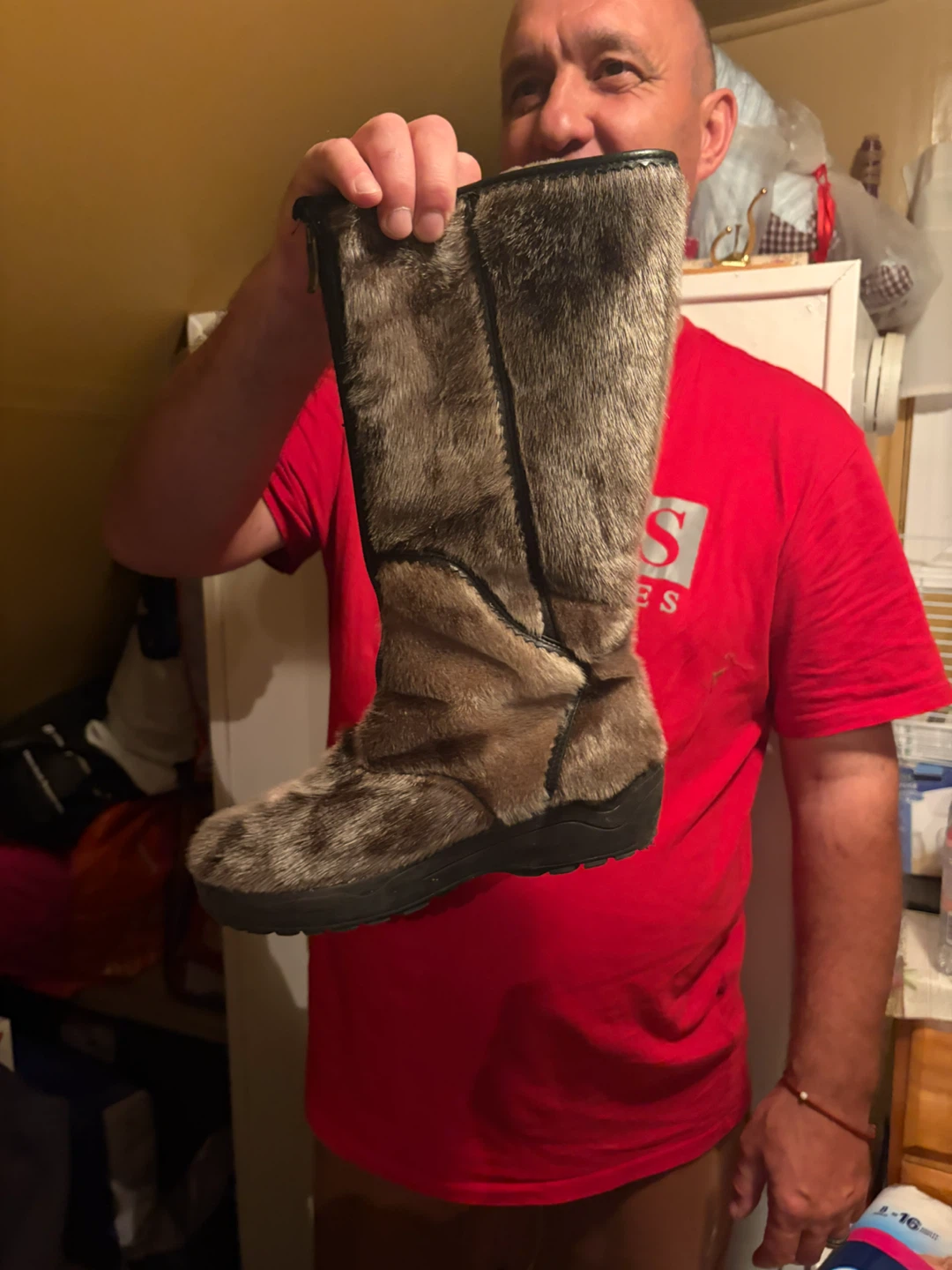 Pajar Canada Fur Winter Boots Size 10 - photo 4