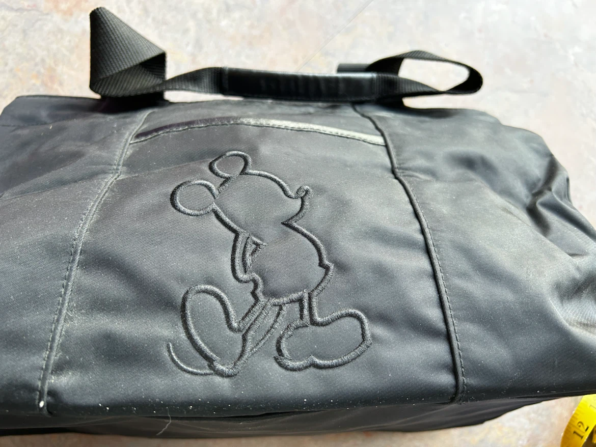 Black Mickey Mouse Tote Bag