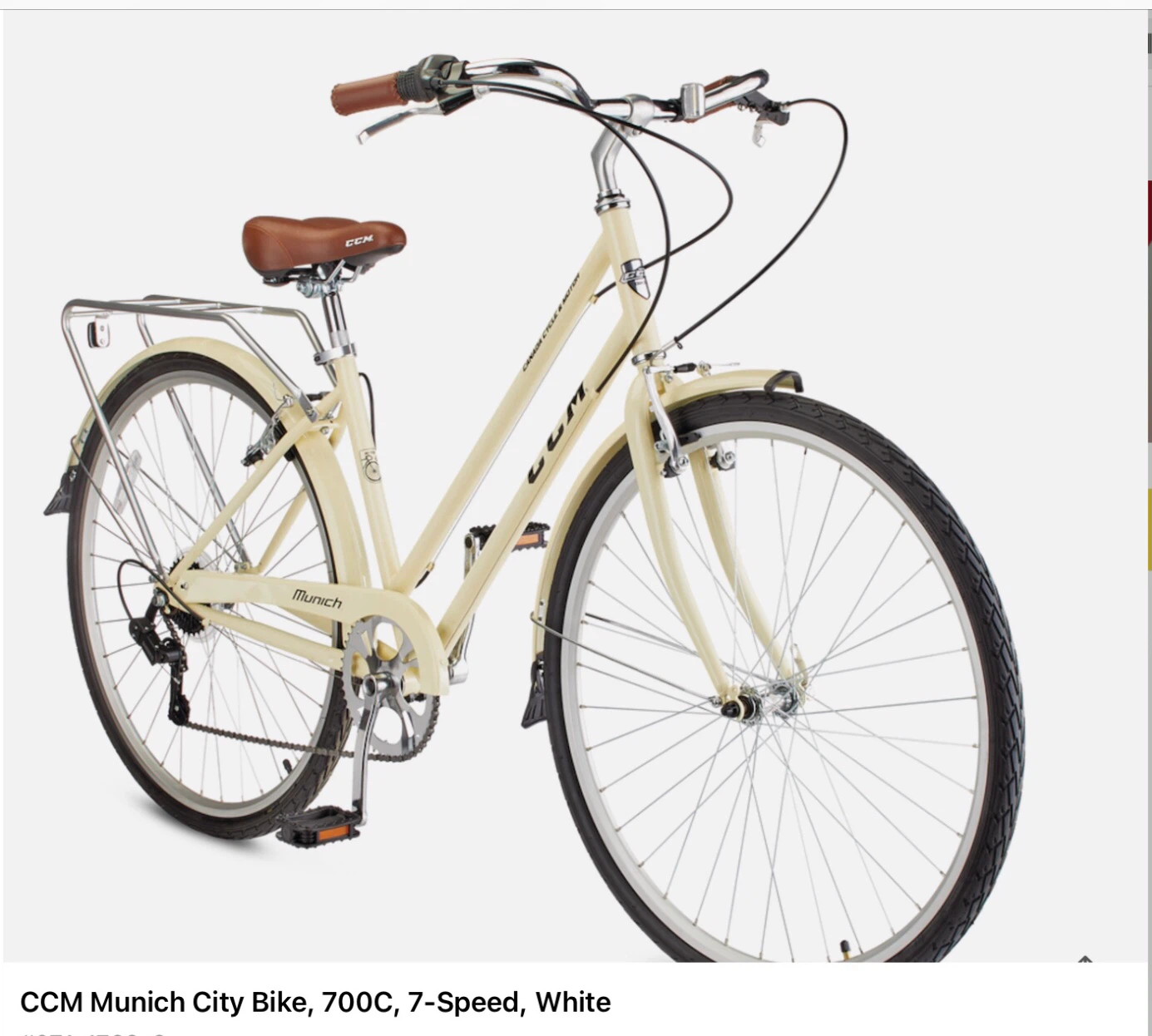 CCM Munich City Bike, 7-Speed
