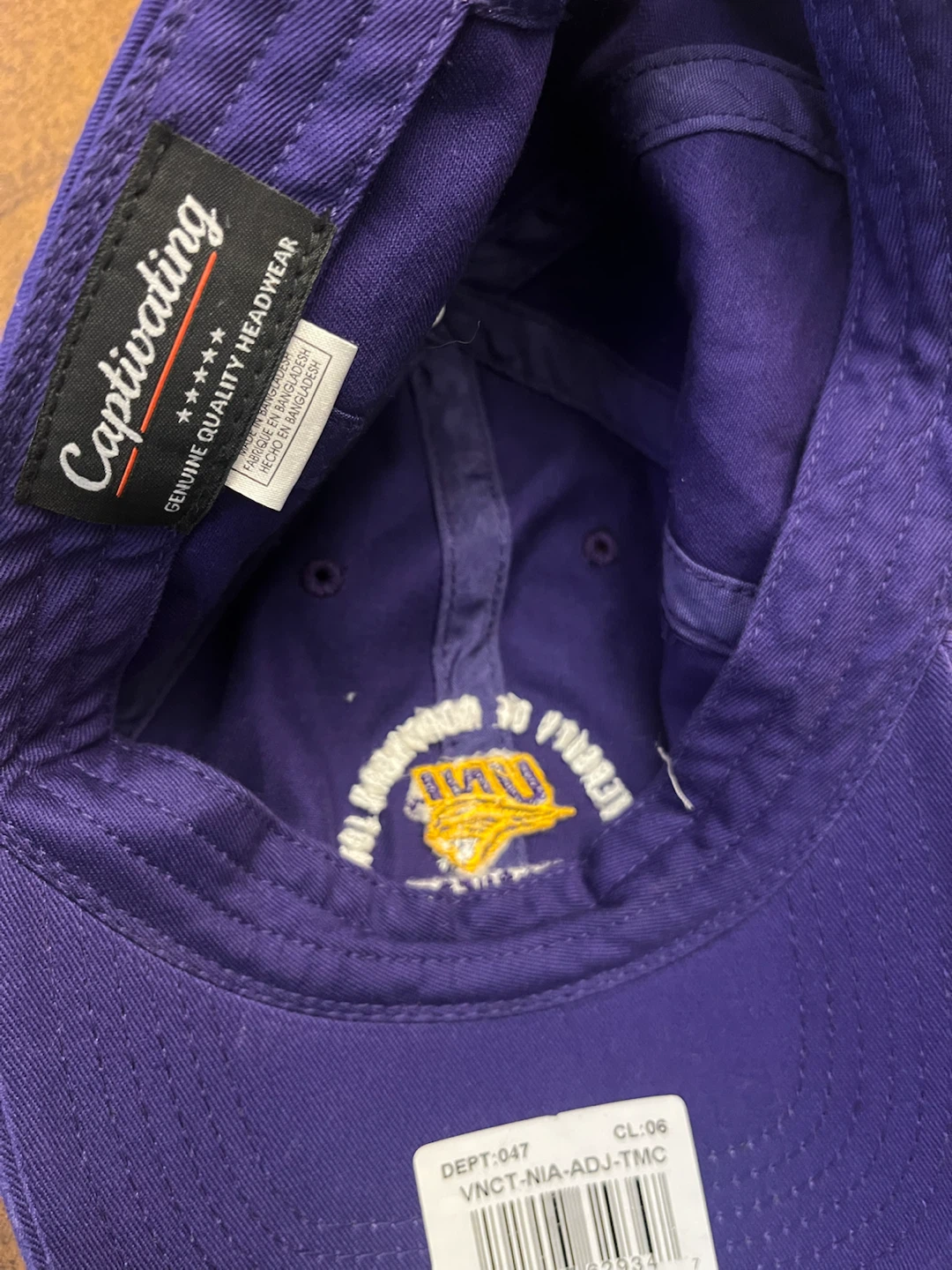 University of Northern Iowa Panthers Hat NCAA Authentic - photo 5