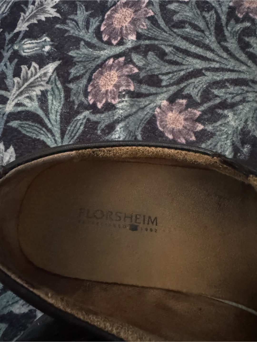 Florsheim Men's Black Leather Slip-On Dress Shoes - photo 3