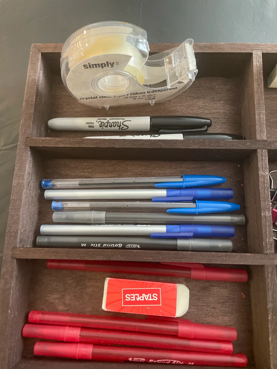 Desk Organizer with Assorted Office Supplies - photo 3