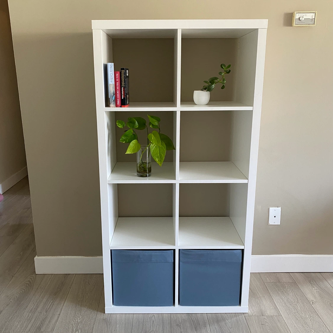 IKEA Kallax 2x4 white