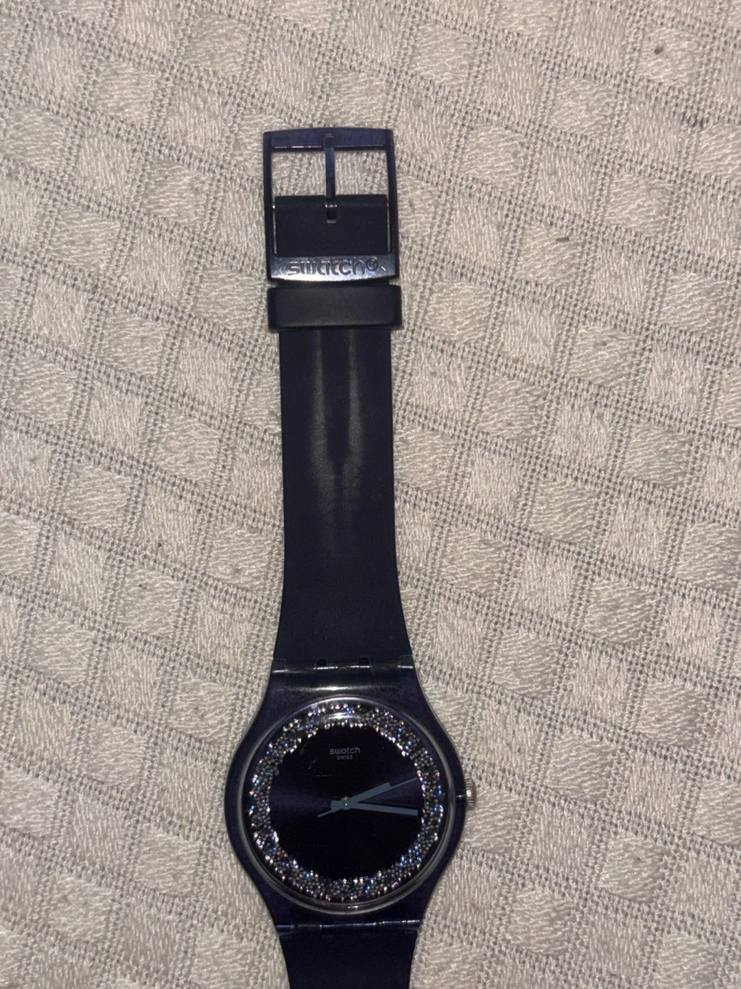 Swatch Watch with Rhinestone Bezel - photo 4
