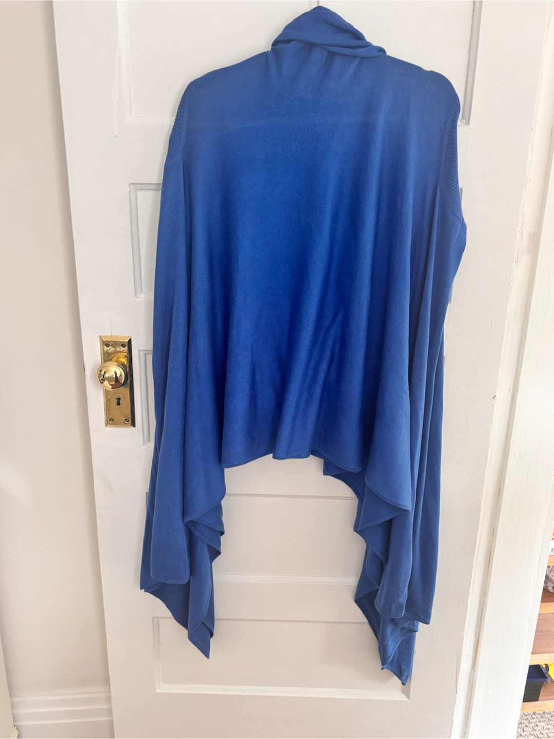 BCBGMAXAZRIA Blue Cowl Neck Sweater Size L - photo 5