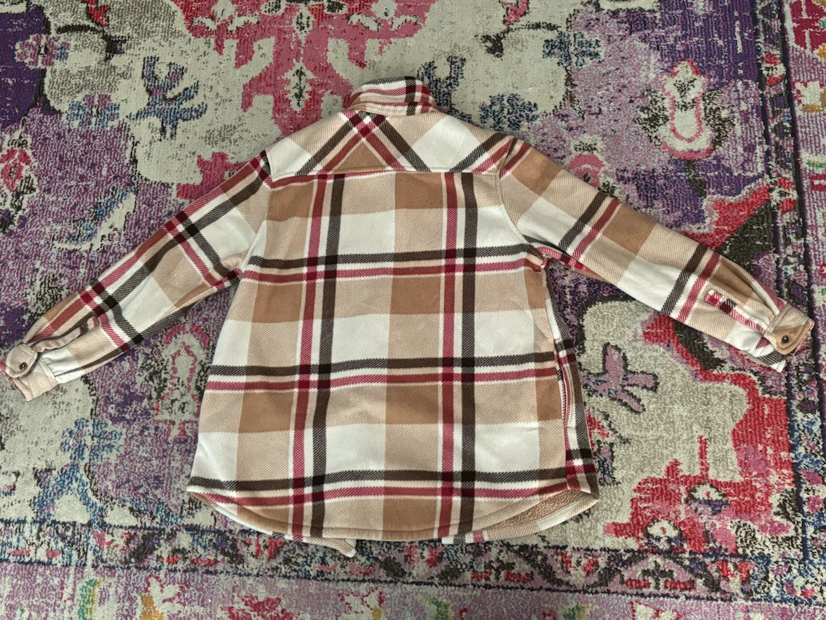 Realtree Plaid Sherpa Lined Flannel Shirt Jacket M/M - photo 3