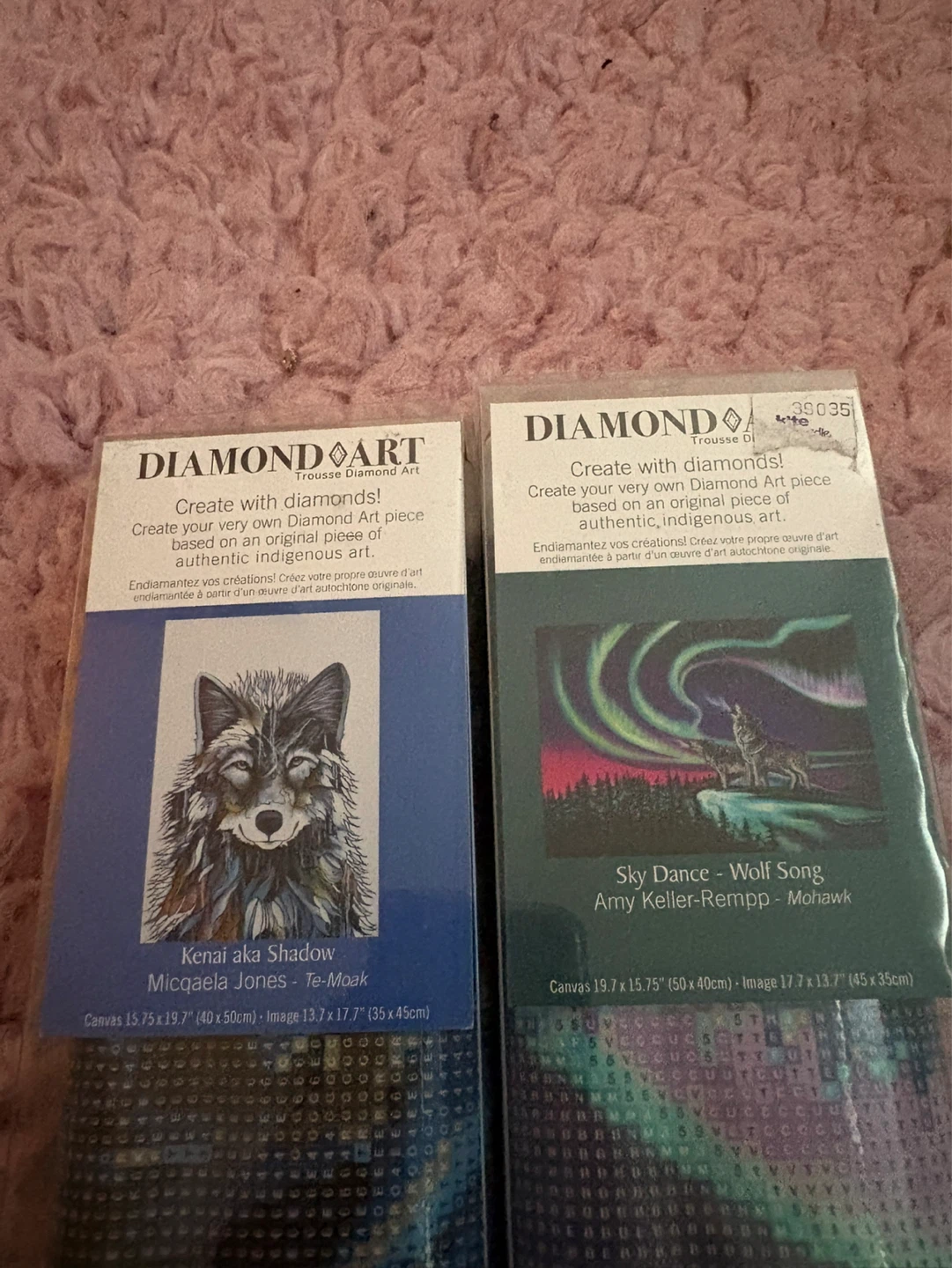 DIAMOND ART Indigenous Collection Kits (2) - Kenai and Sky Dance