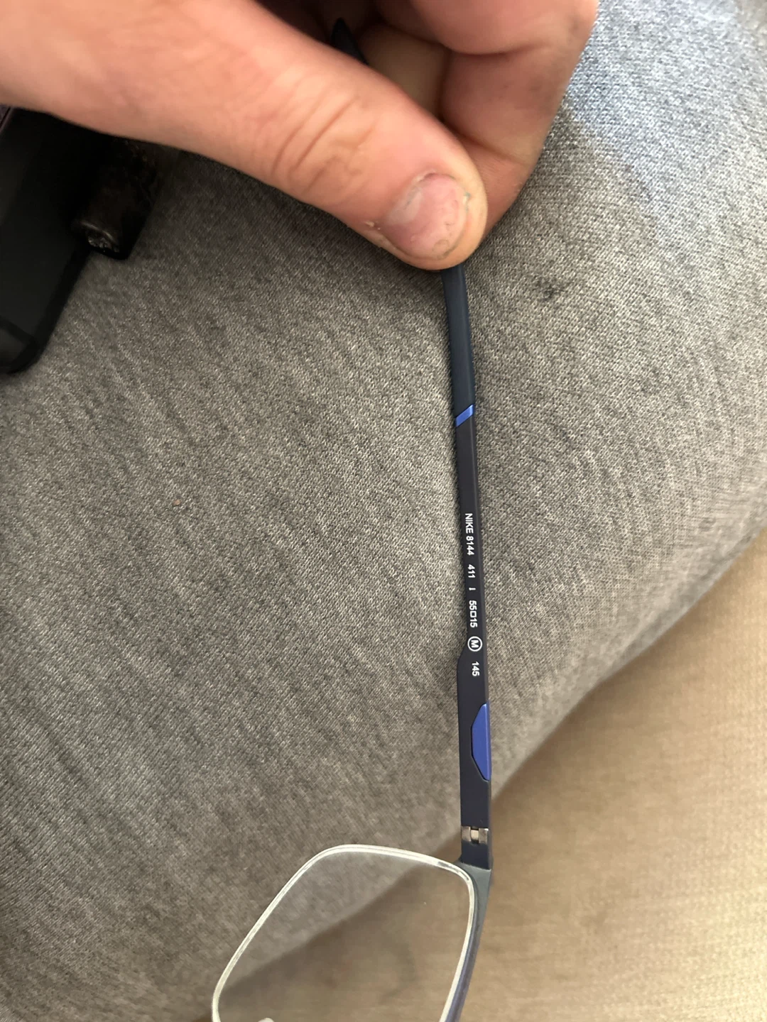 Men's Blue Eyeglasses - photo 3