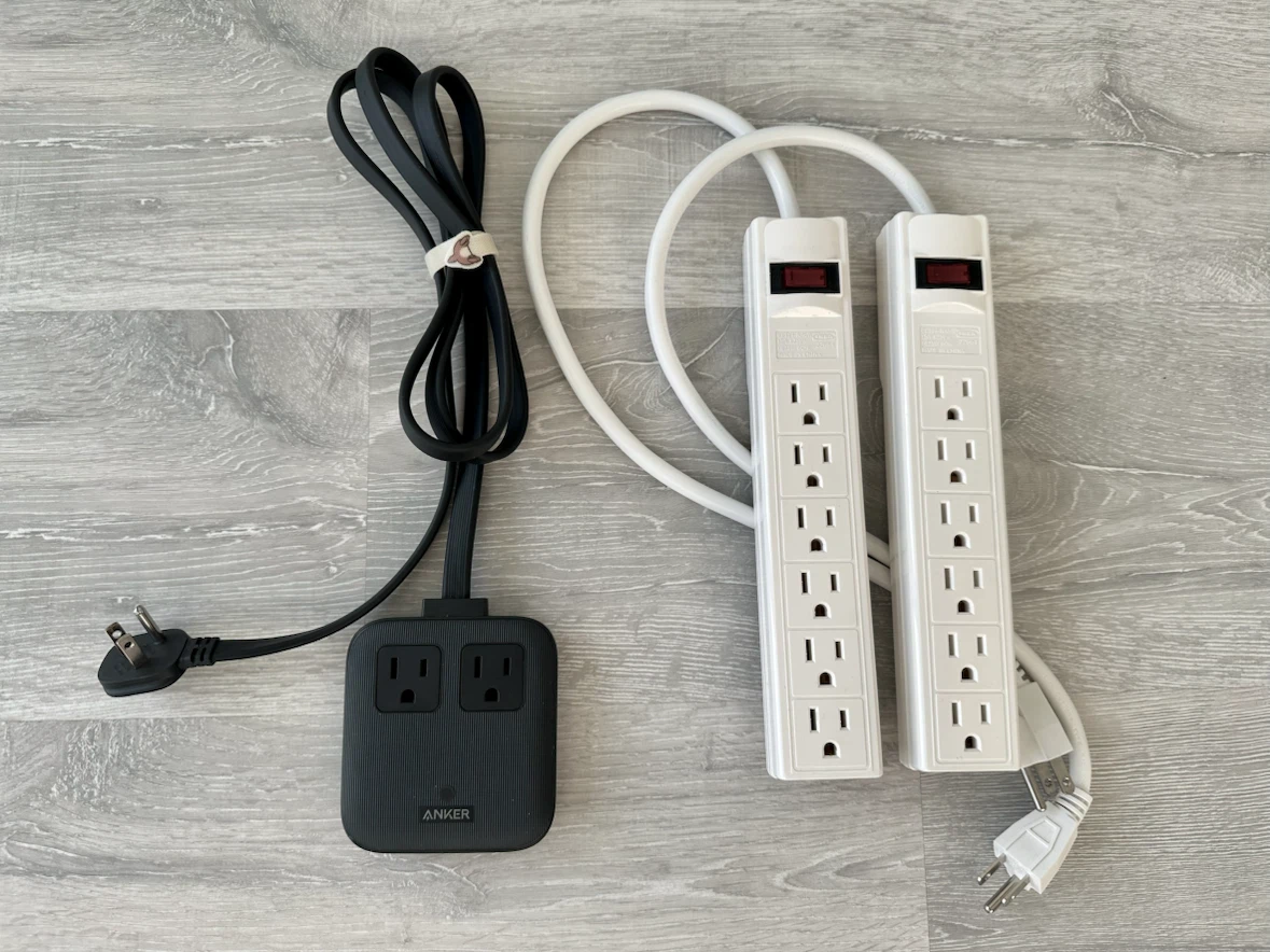 Anker PowerPort Cube & 2 x Surge Protectors