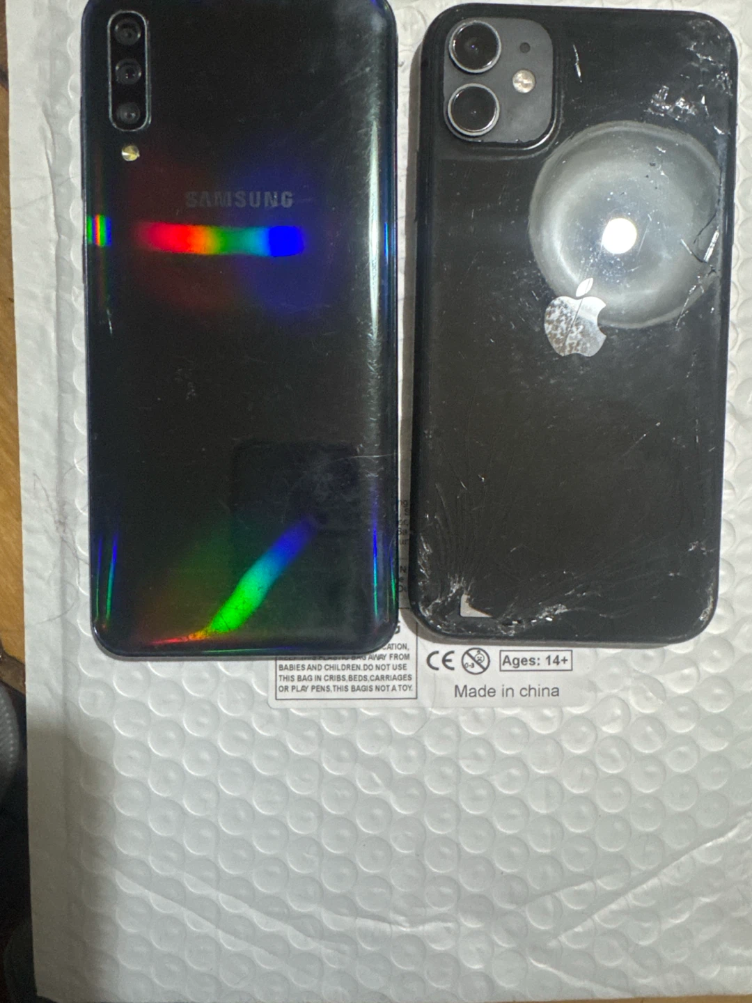 Apple iPhone 11 and Samsung Galaxy A50 - For Parts