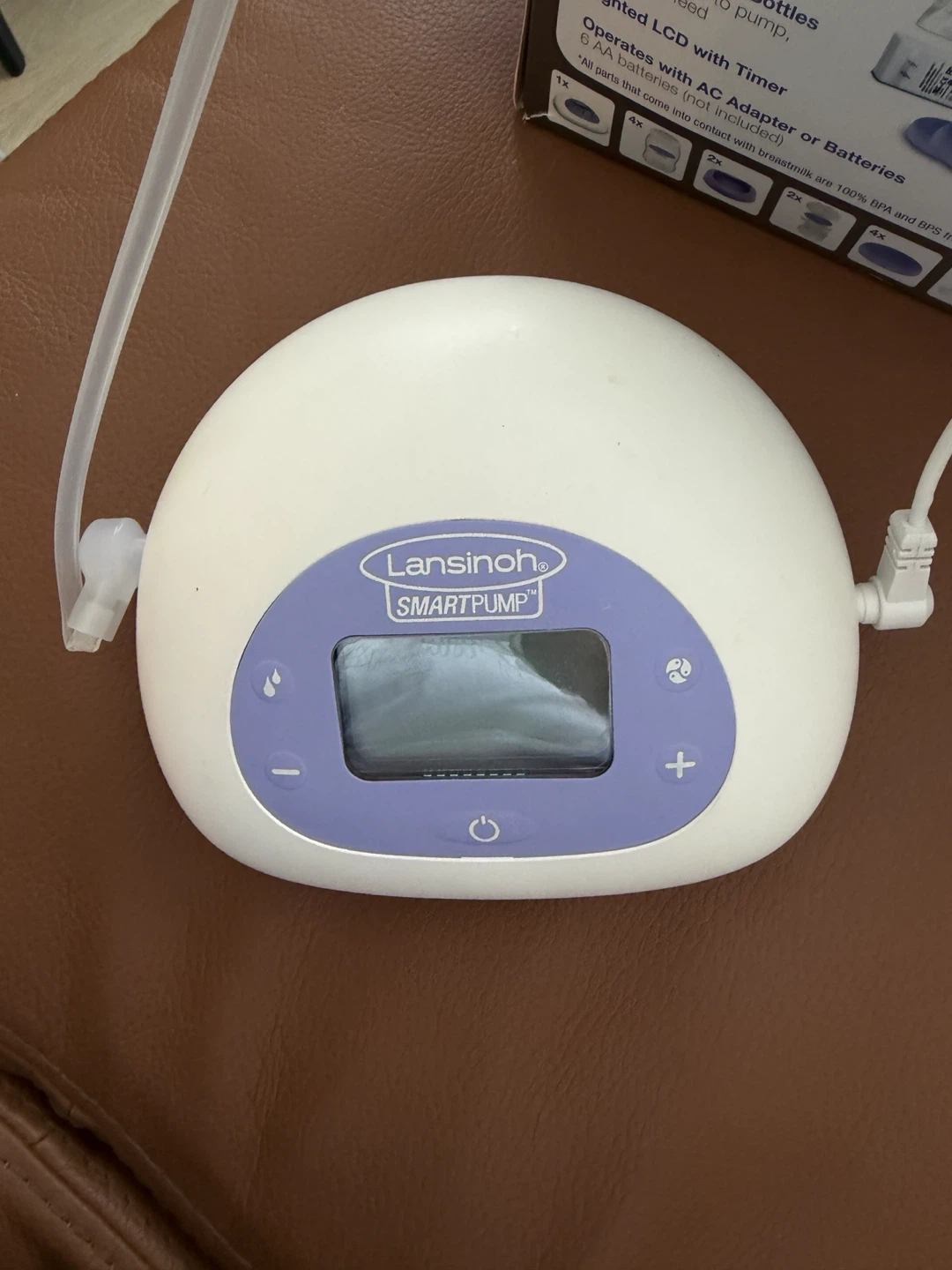 Lansinoh Smartpump Double Electric Breast Pump - All pieces