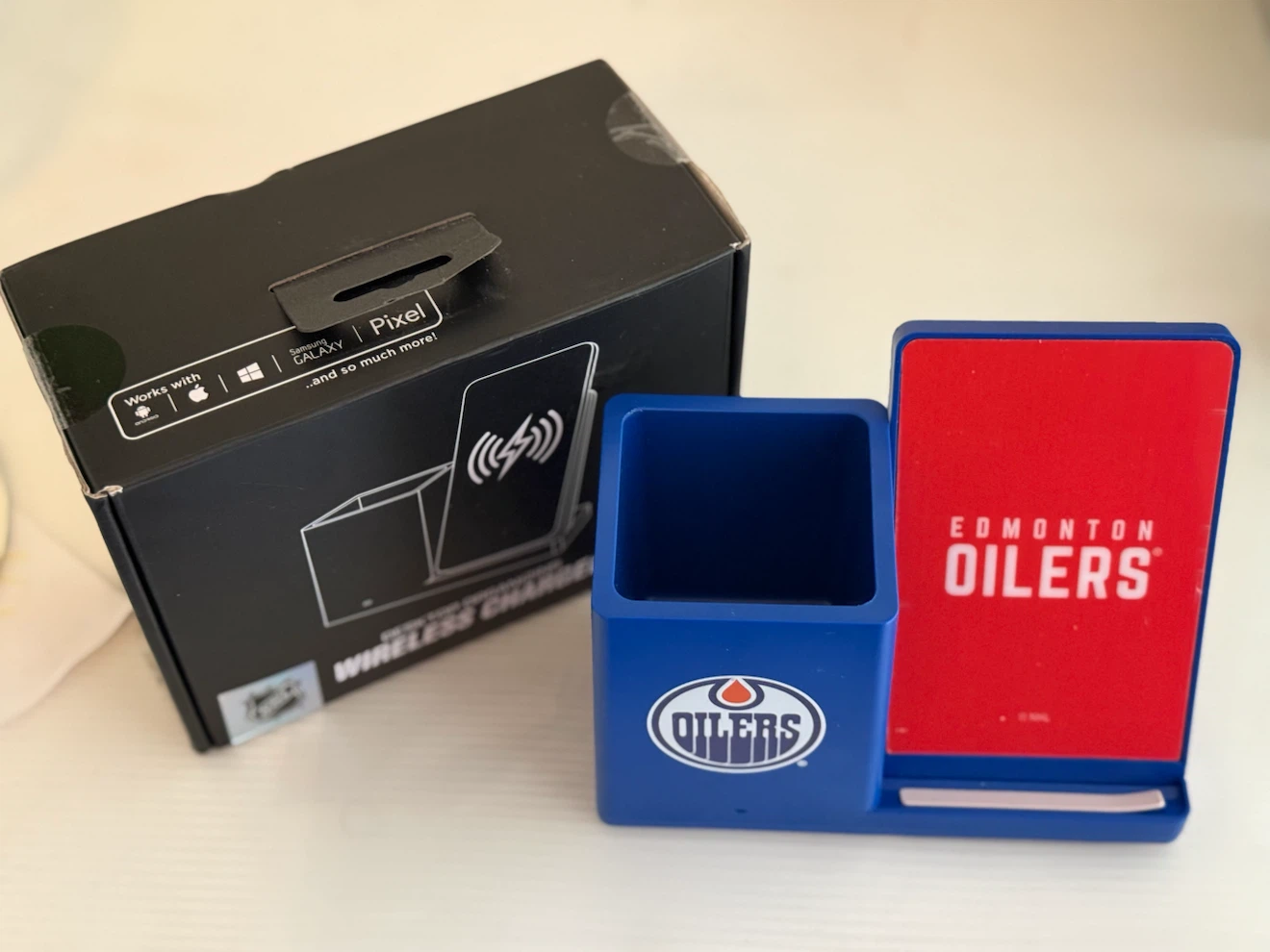 Oilers NHL Wireless Charger - photo 2