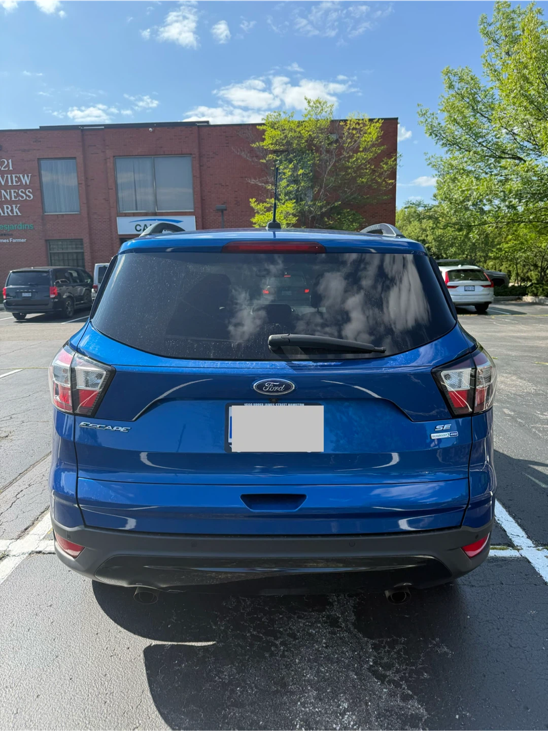 2017 Ford Escape SE Blue SUV - photo 3