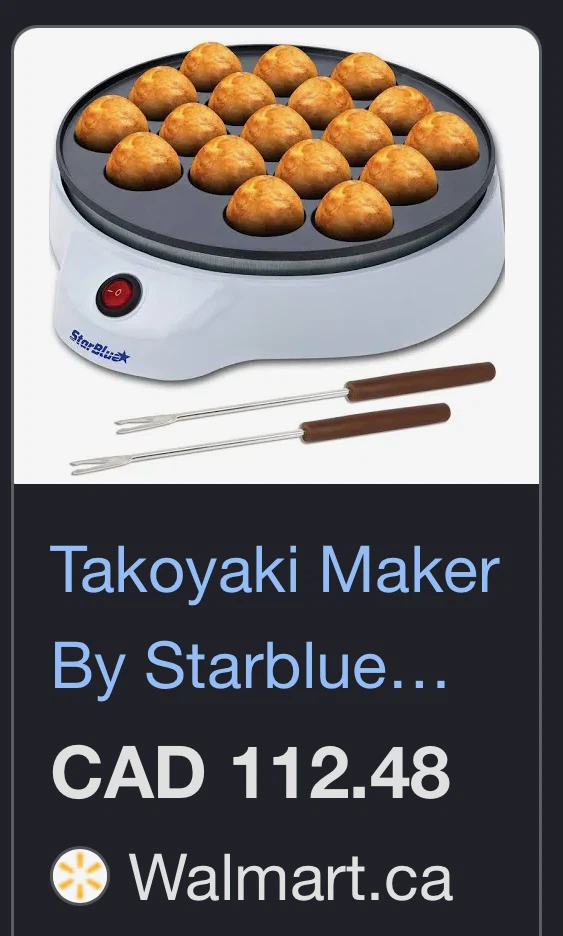 Starblue Takoyaki Maker SB-HS500 - photo 2