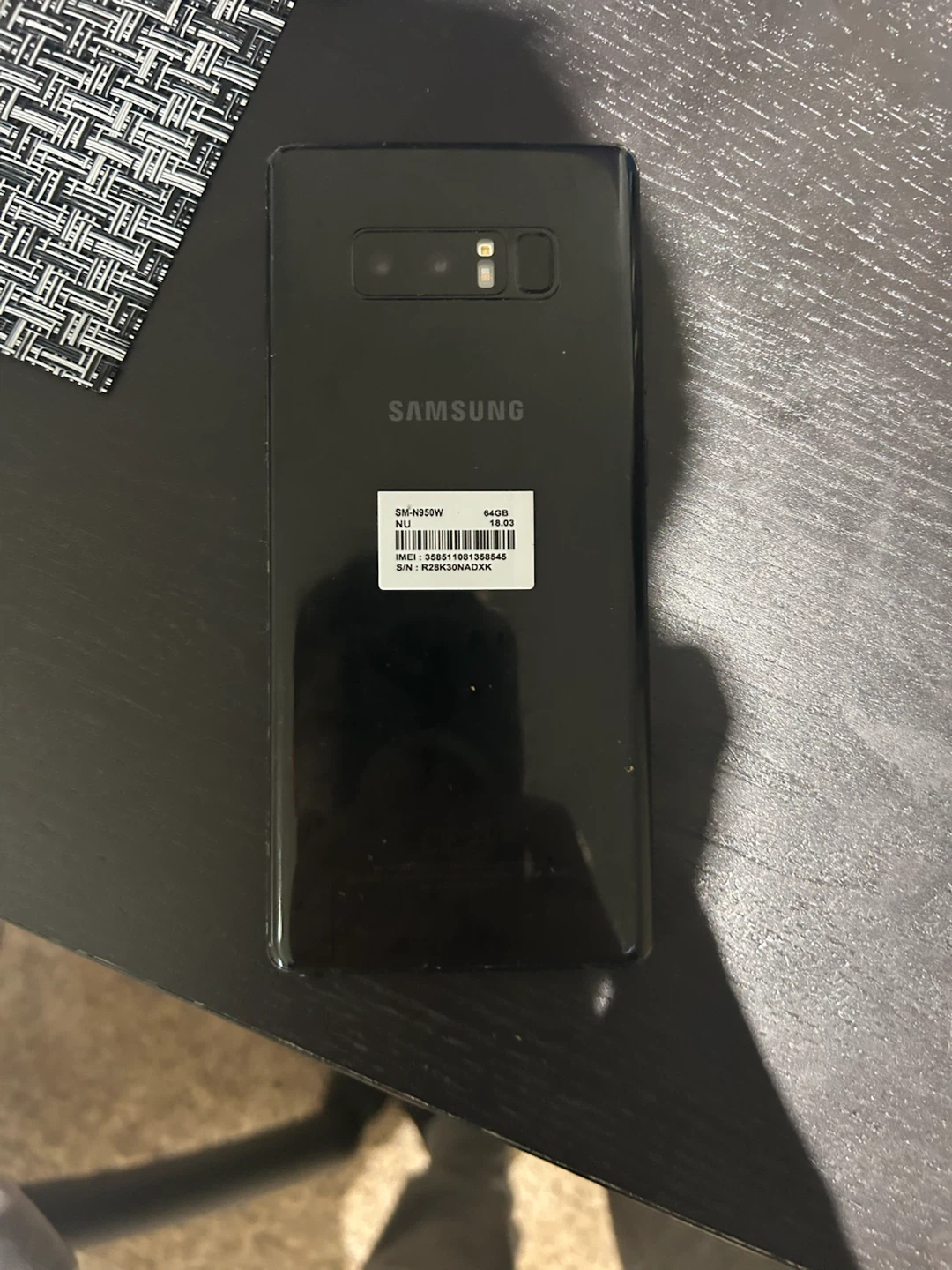 Samsung Galaxy Note 8 Black 64GB - photo 3