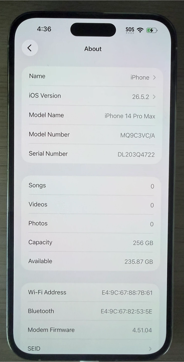 Apple iPhone 14 Pro Max 256 GB - photo 2