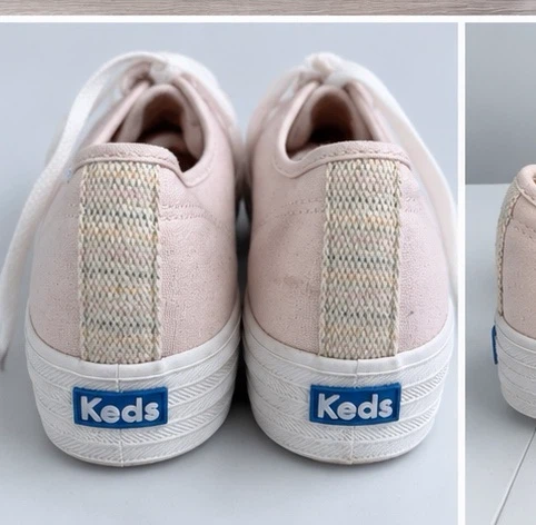 Keds Pink Canvas Platform Sneakers - photo 3