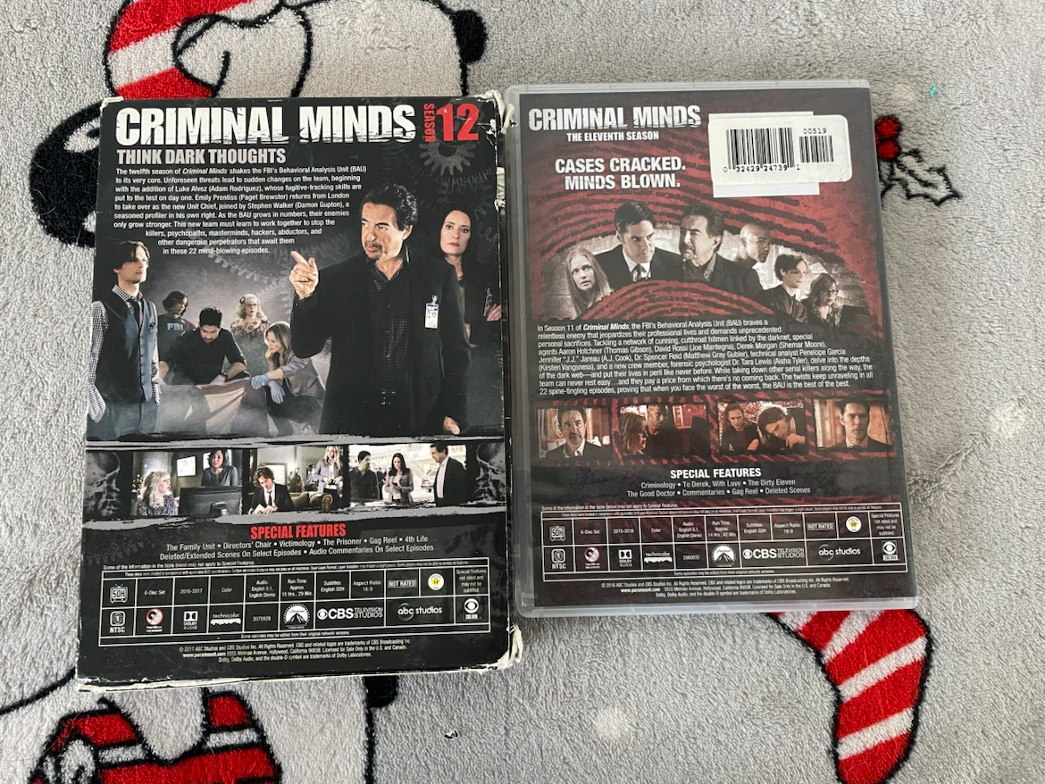 Criminal Minds DvDs Season 11&12 - photo 2