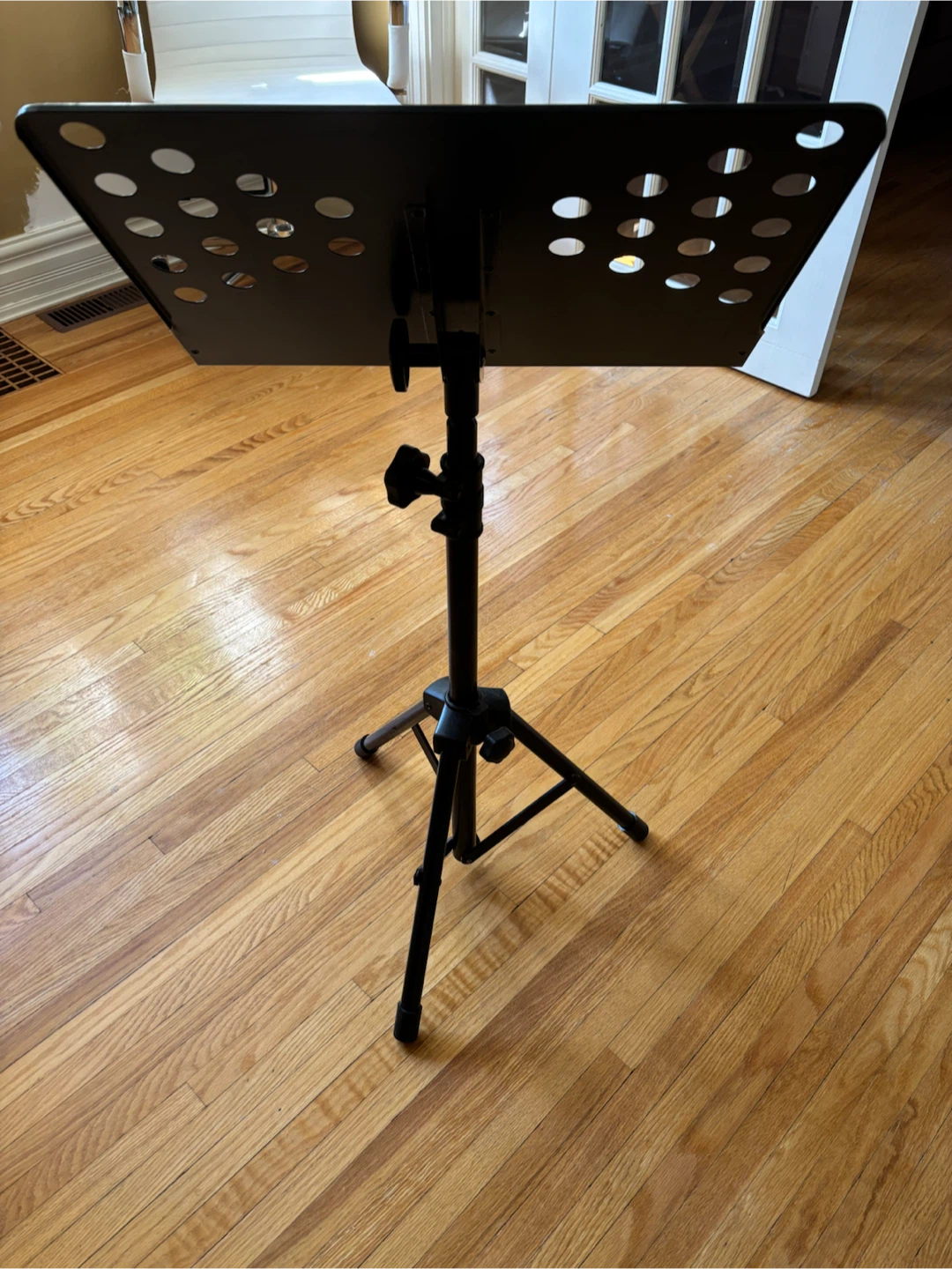 Adjustable Black Music Stand - photo 2