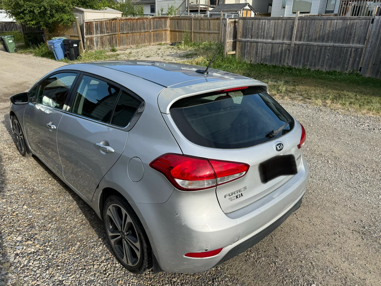 Silver 2015 Kia Forte5 EX Hatchback - photo 4