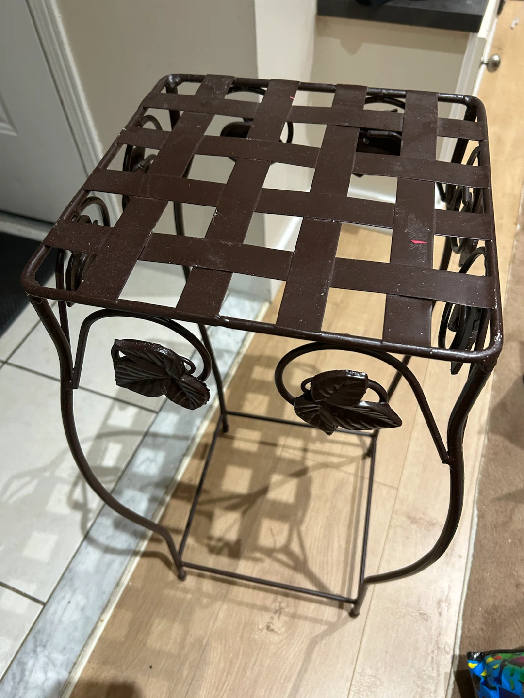 Glass and Wood Coffee Table